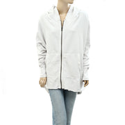 Free People Free Cloud Cardi Hooded Jacket Top M