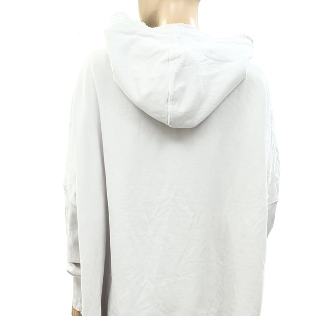 Free People Free Cloud Cardi Hooded Jacket Top M