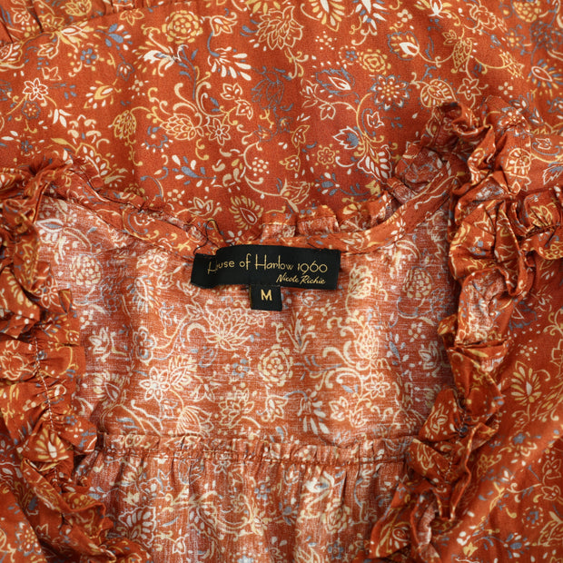 House of Harlow 1960 Floral Printed Mini Dress M