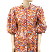 Love The Label Anthropologie Floral Maxi Dress S