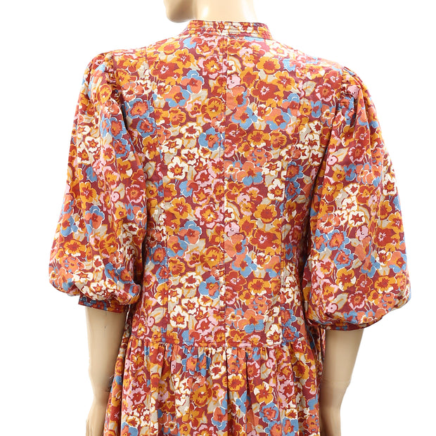Love The Label Anthropologie Floral Maxi Dress S