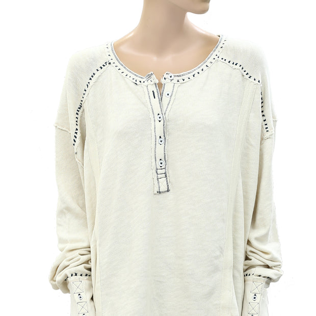 Free People We The Free Taylor Henley Tunic Top