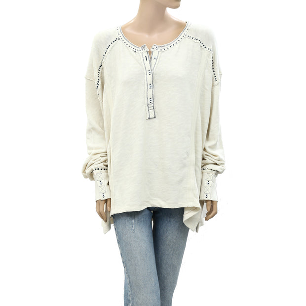 Free People We The Free Taylor Henley Tunic Top