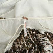 Free People Smoke Screen Tank Sequin Embellished Blouse Top XS