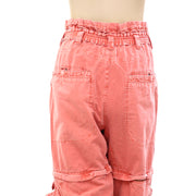Free People Wind Drift Convertible Pants Shorts