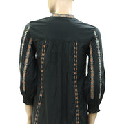Odd Molly Anthropologie Charlotte Tunic Mini Dress XS-0
