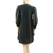 Odd Molly Anthropologie Charlotte Tunic Mini Dress XS-0