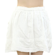 Zadig & Voltaire Striped Lace Mini Skirt S