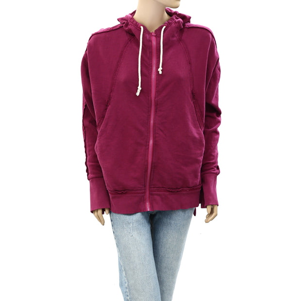 Free People FP Movement Only One Hoodie Sweatshirt Top M