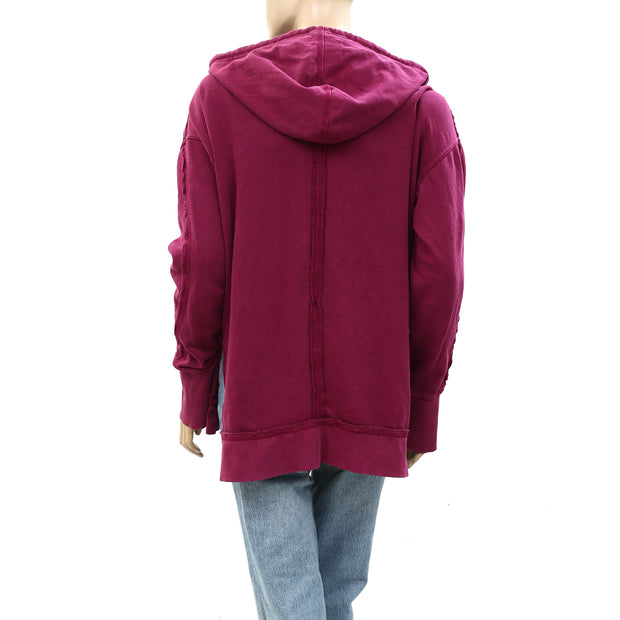 Free People FP Movement Only One Hoodie Sweatshirt Top M
