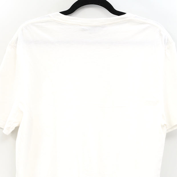 Zadig & Voltaire Men's Solid Cotton White T-Shirt