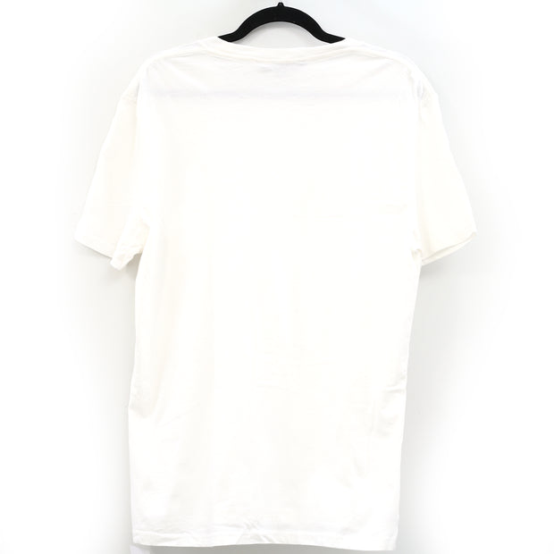 Zadig & Voltaire Men's Solid Cotton White T-Shirt
