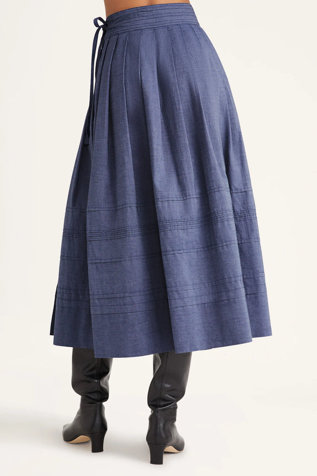 Merlette Aparejo Wrap Midi Skirt