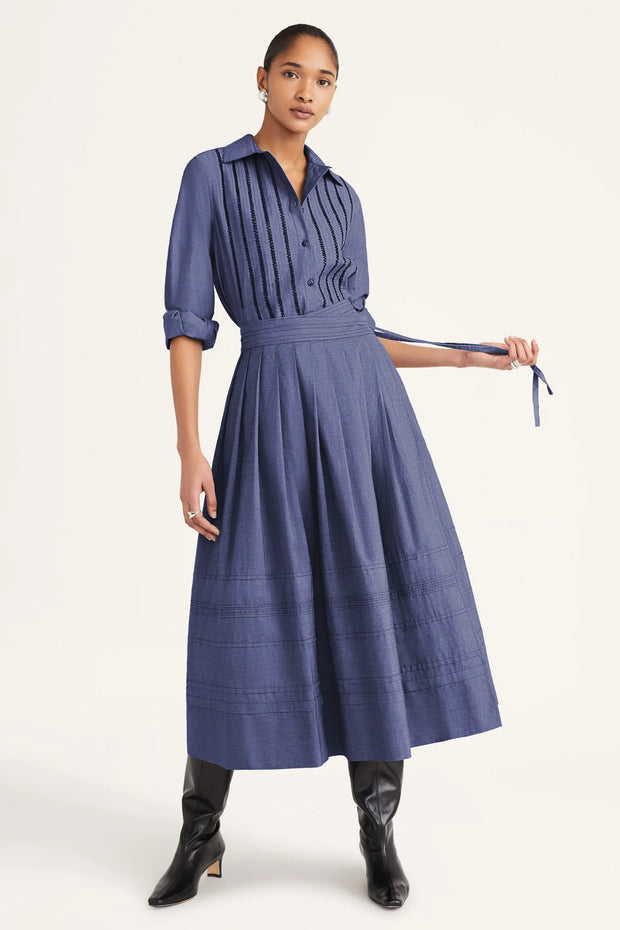 Merlette Aparejo Wrap Midi Skirt