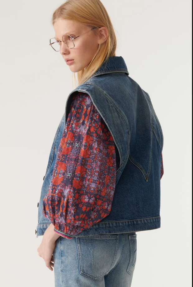 Ba&sh jade Blouse Top