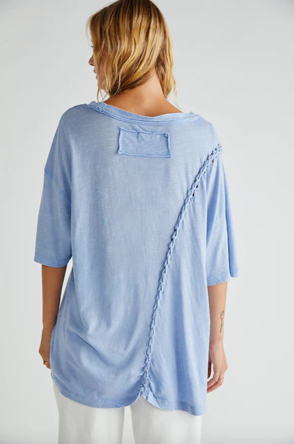 Free People We The Free Moonlit Midi Tee Tunic Top