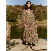 The Great The Shoreline Cover-Up Buttondown Midi Dress S