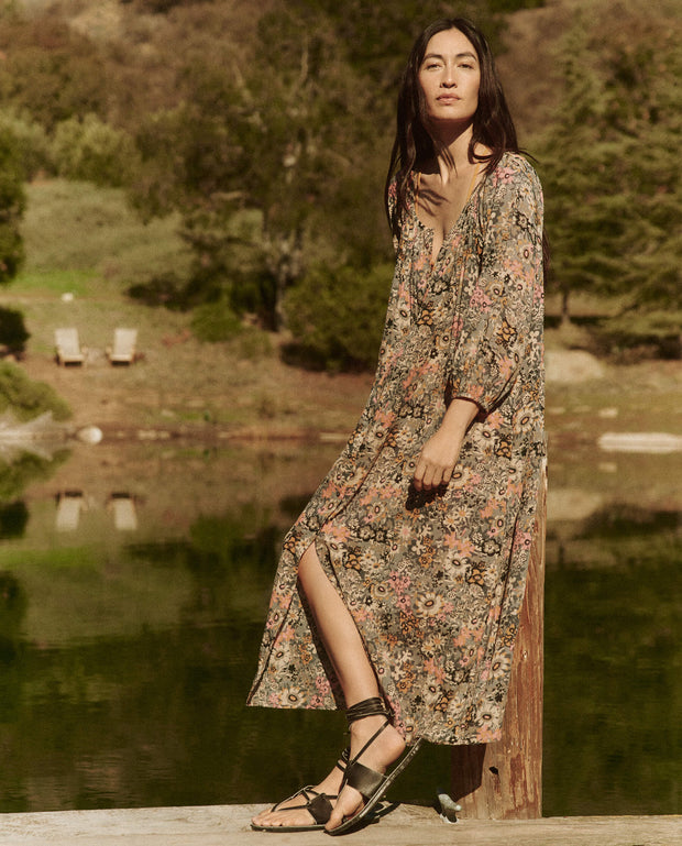 The Great The Shoreline Cover-Up Buttondown Midi Dress S