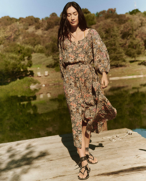 The Great The Shoreline Cover-Up Buttondown Midi Dress S