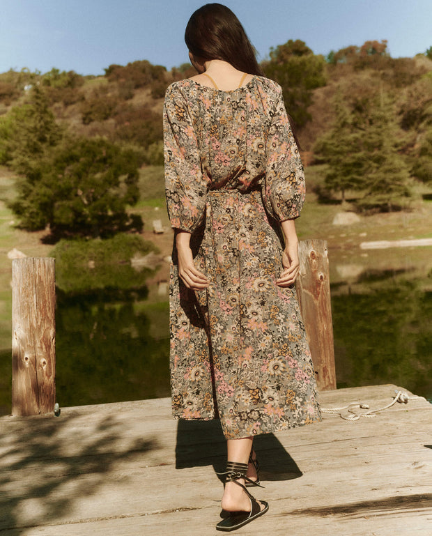 The Great The Shoreline Cover-Up Buttondown Midi Dress S