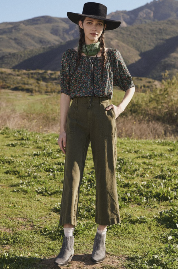 The Great The Garland Shirt Blouse Top