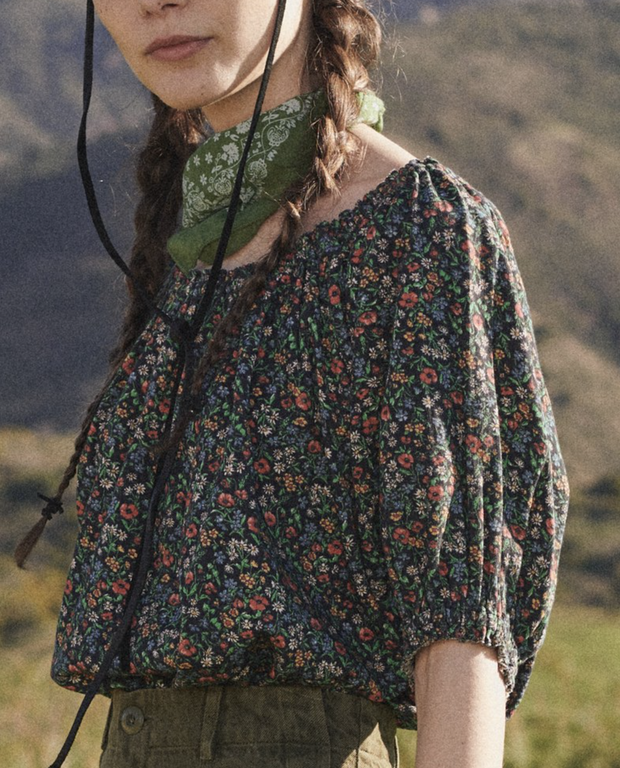 The Great The Garland Shirt Blouse Top
