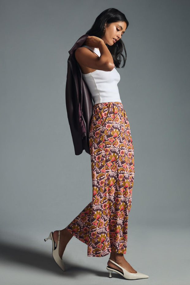 Daily Practice by Anthropologie Wide-Leg Wrap Pants M