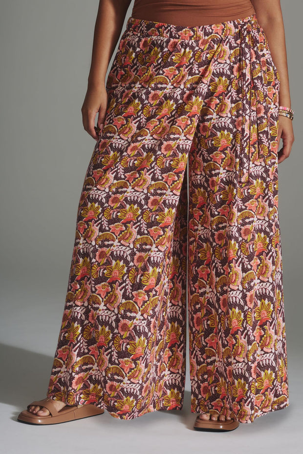 Daily Practice by Anthropologie Wide-Leg Wrap Pants M