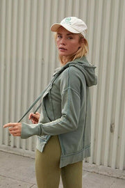 Free People FP Movement Only One Hoodie Jacket Top S