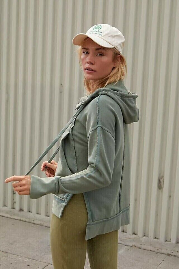 Free People FP Movement Only One Hoodie Jacket Top S