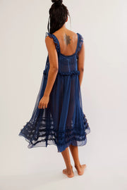 Intimately Free People Moon Phase Midi Slip Dress