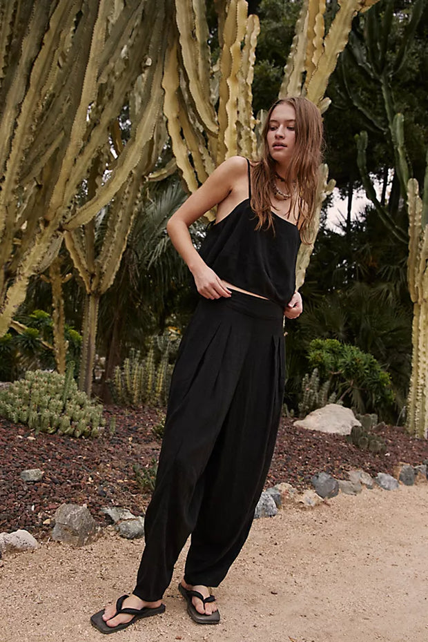 Free People Free-est Struttin Cami Tank Top & Pants Set