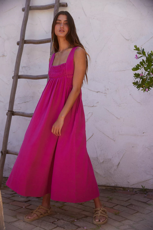 Free People Free Est Delphine Midi Dress