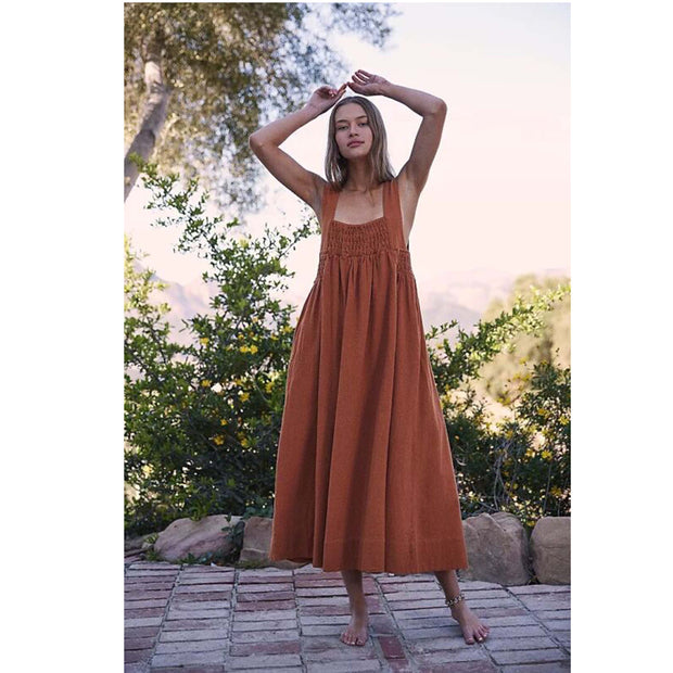 Free People Free Est Delphine Midi Dress