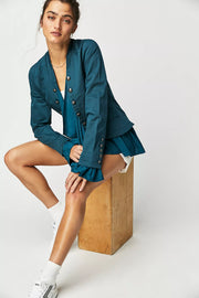 Free People Ruffles Romance Jacket Top