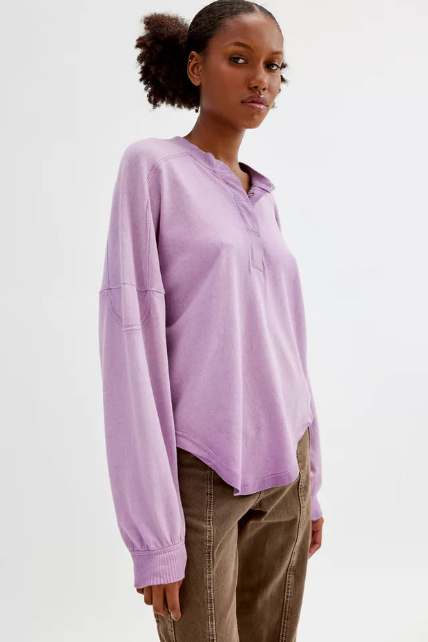 BDG Urban Outfitters Asher Oversized Henley Tunic Top M