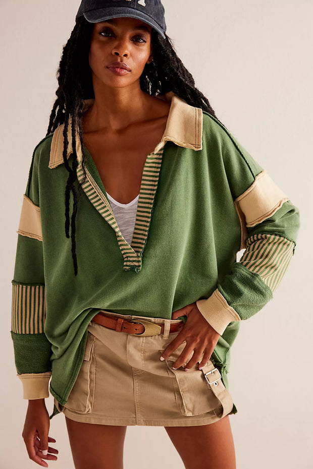 Free people hotsell prep school pullover