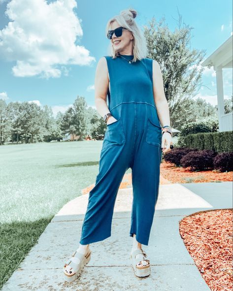Out From Under Urban Outfitters Austin Sleeveless Jumpsuit S
