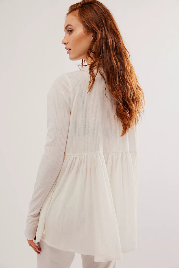 Free People Pretty Please Tunic Top S