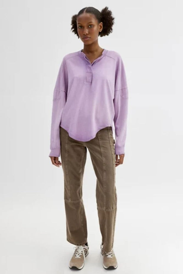 BDG Urban Outfitters Asher Oversized Henley Tunic Top M