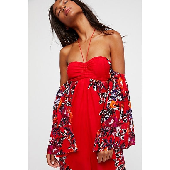 Free People Falling Flowers Jumpsuit