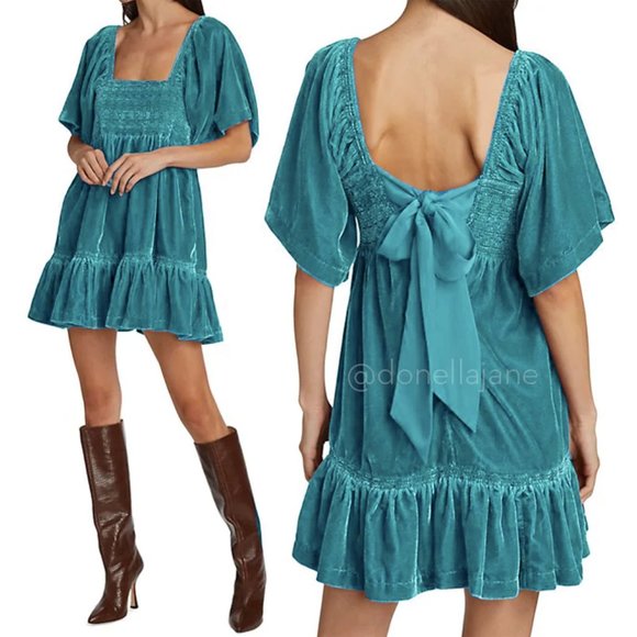 Free People Easy To Love Mini Dress