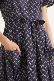 Merlette Jasmijn Wrap Midi Dress XS