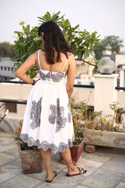 Monsoon Lace Embroidered Slip Dress