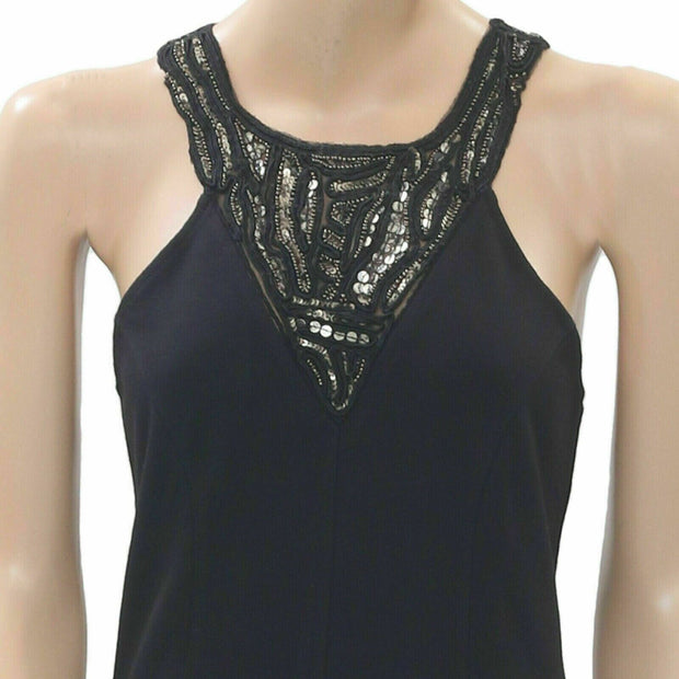 Silence + Noise Urban Outfitters Sequin Embellished Blouse Top M