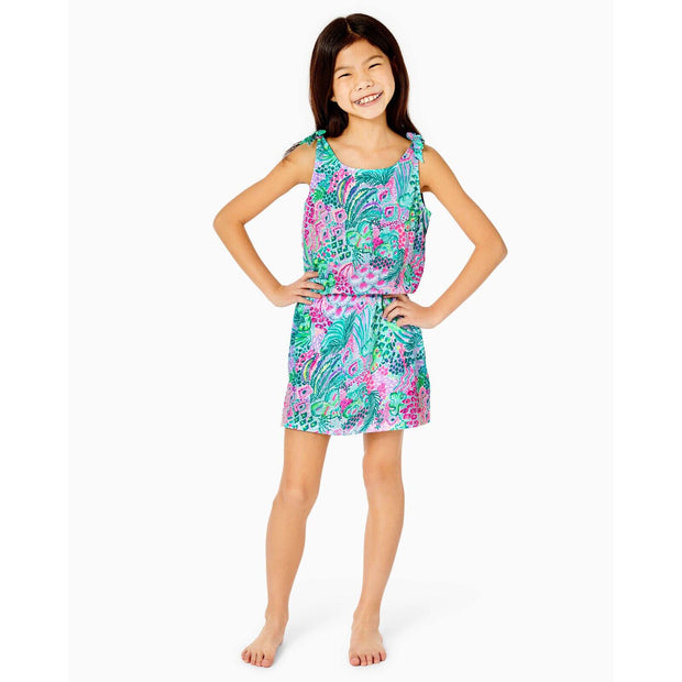 Lilly Pulitzer Girls Sundari Romper Tank Dress
