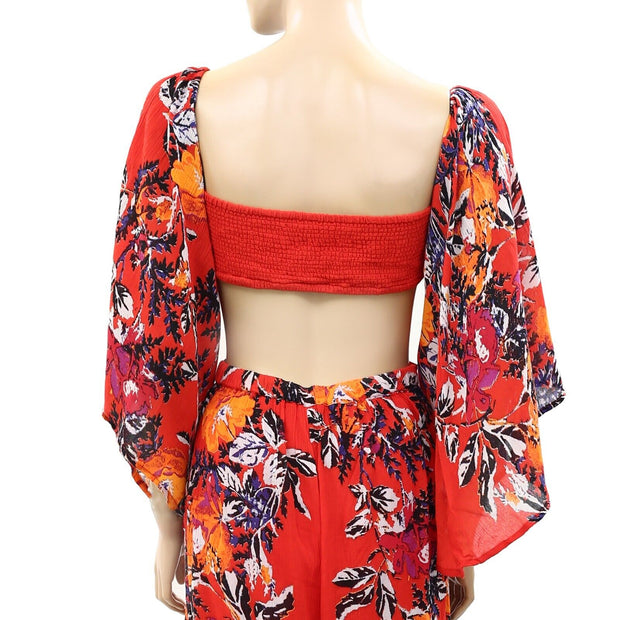 Free People Falling Flowers Jumpsuit