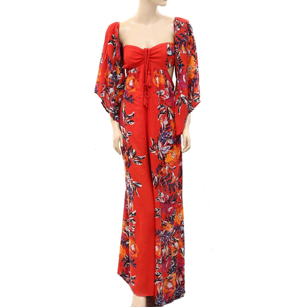 Free People Falling Flowers Jumpsuit