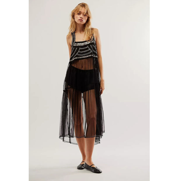 Free People Midnight Melodies Maxi Top