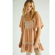 Free People Easy To Love Mini Dress